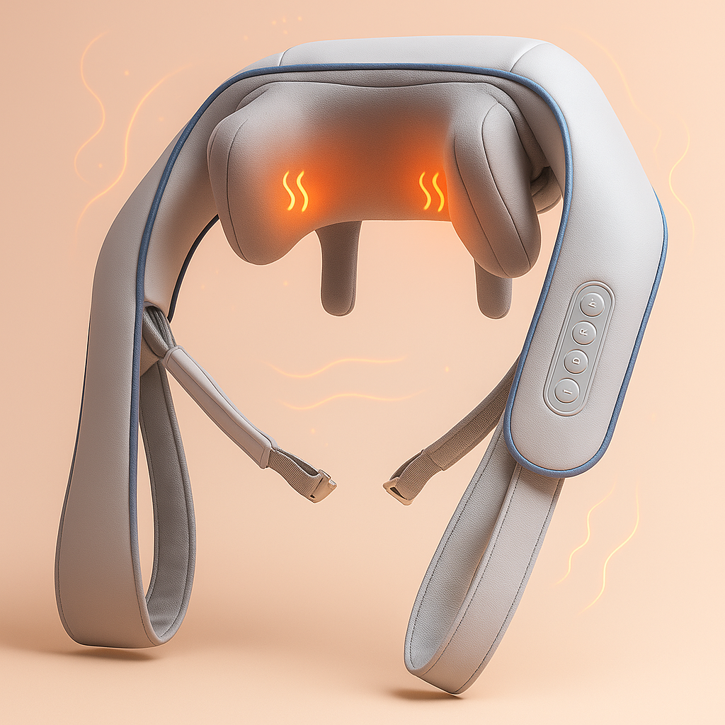 MasajePro - Masajeador Corporal con Calor para Cuello, Espalda y Cuerpo