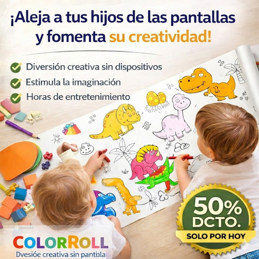 ColorRoll - Diversión creativa sin pantallas