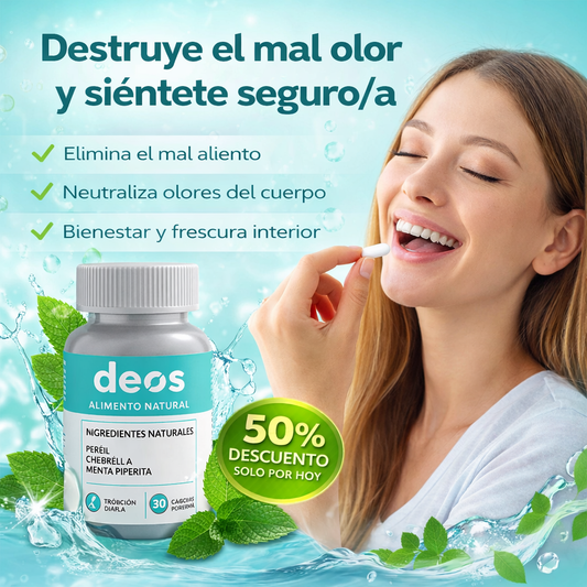 DEOS - Frescura interior y confianza total (30 días)