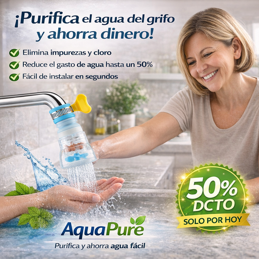 AquaPure - Purifica y ahorra agua fácil