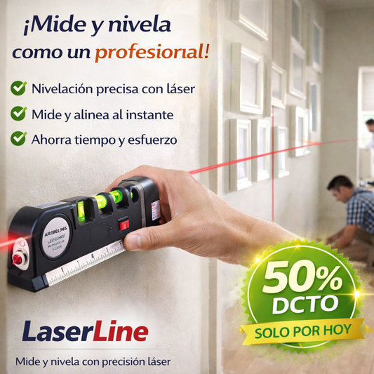 LaserLine - Mide y nivela con precisión láser