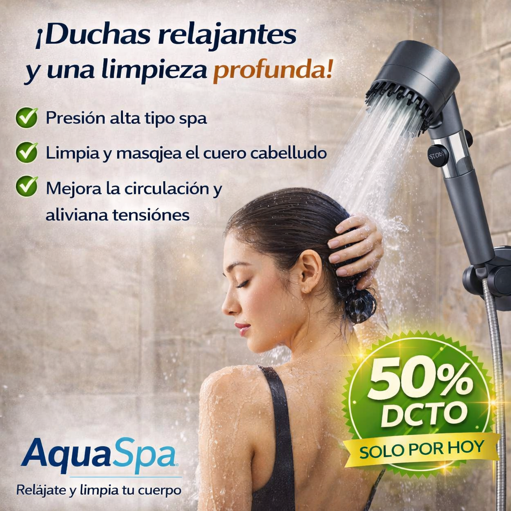 AquaSpa - Relajación y limpieza en cada ducha