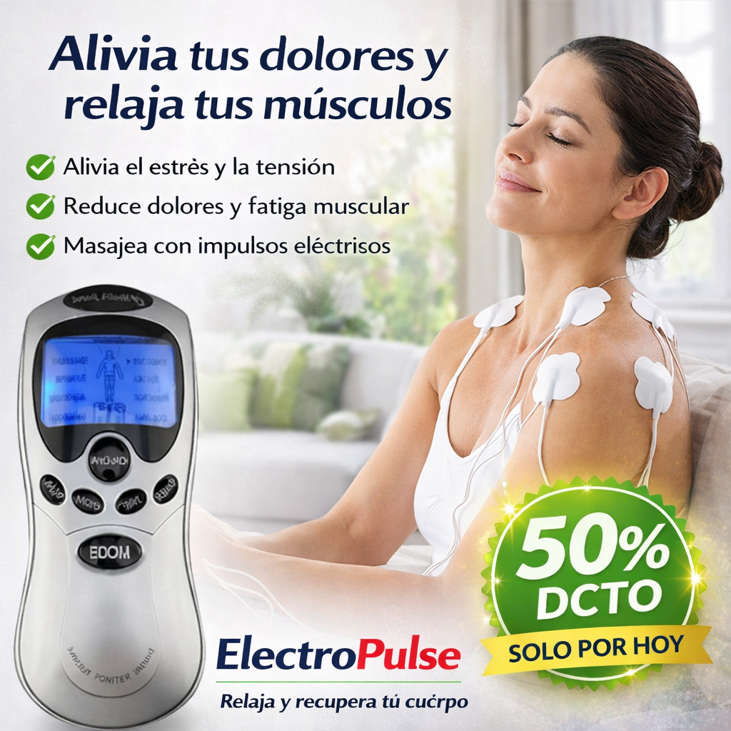ElectroPulse - Relaja músculos y reduce fatiga
