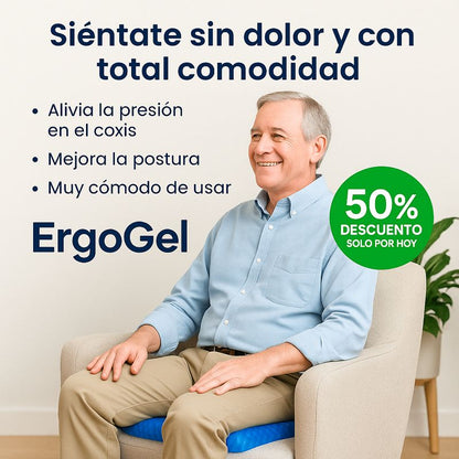 ErgoGel - Alivia dolor al sentarte por horas