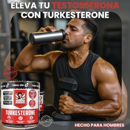 Turkesterone - Más fuerza y rendimiento diario (120 cápsulas)
