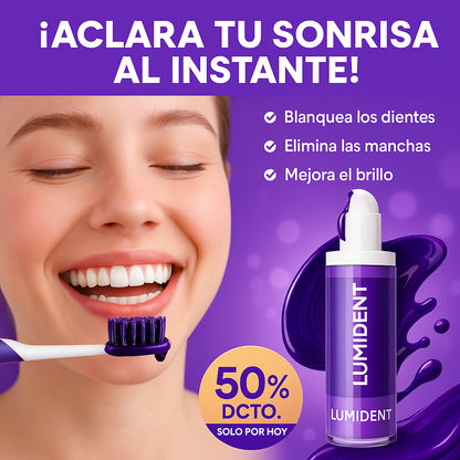 LumiDent - Aclara Tu Sonrisa al Instante