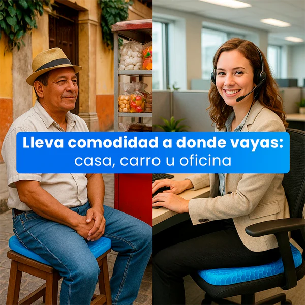 ErgoGel - Alivia dolor al sentarte por horas