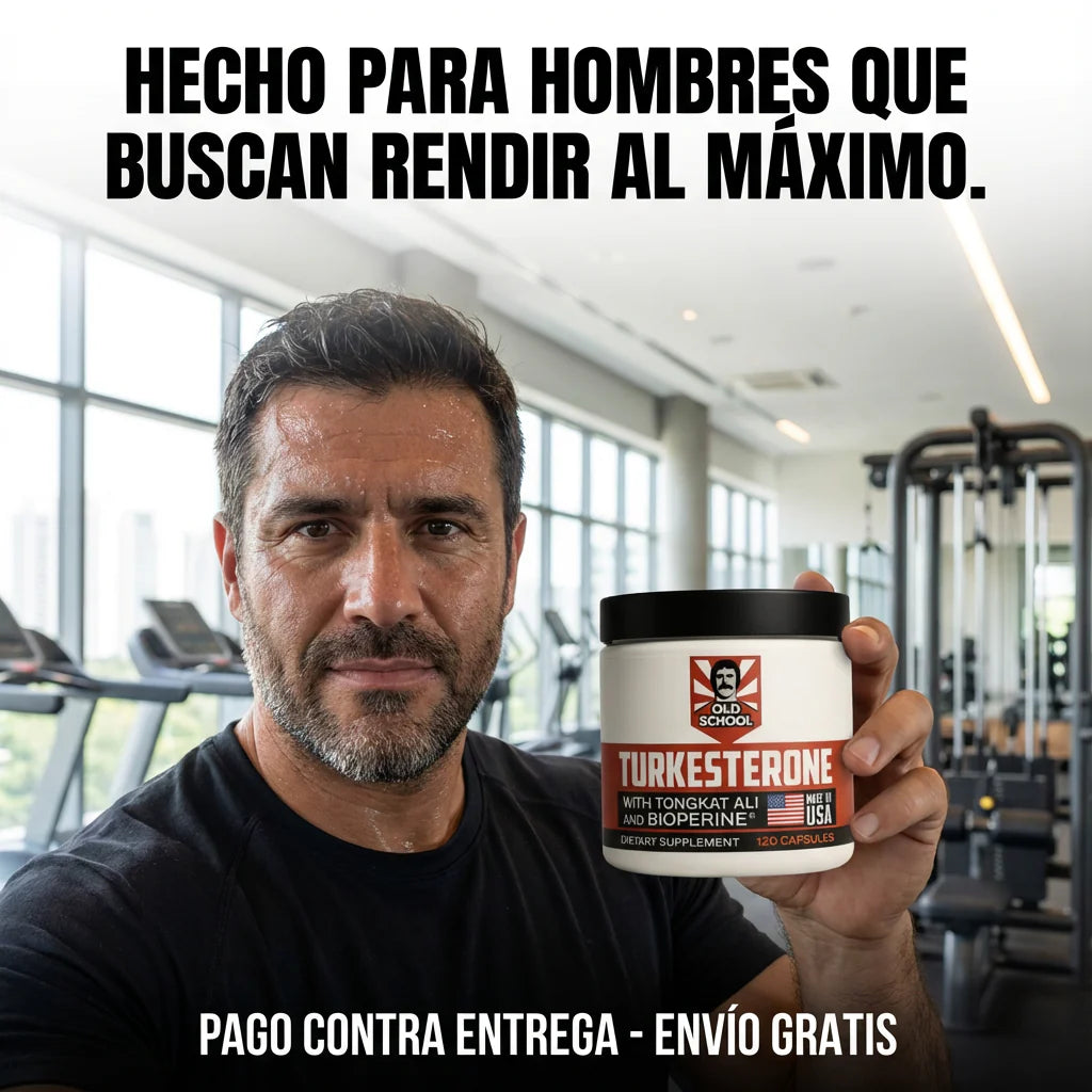 Turkesterone - Más fuerza y rendimiento diario (120 cápsulas)
