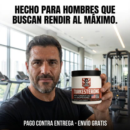 Turkesterone - Más fuerza y rendimiento diario (120 cápsulas)