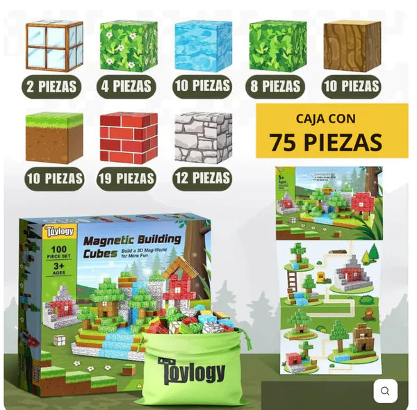 MagneCraft - Menos Pantalla, Más Juego Real Creativo