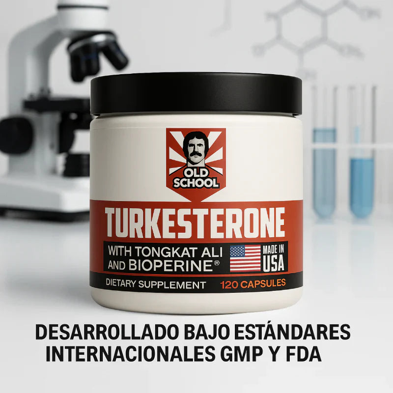 Turkesterone - Más fuerza y rendimiento diario (120 cápsulas)
