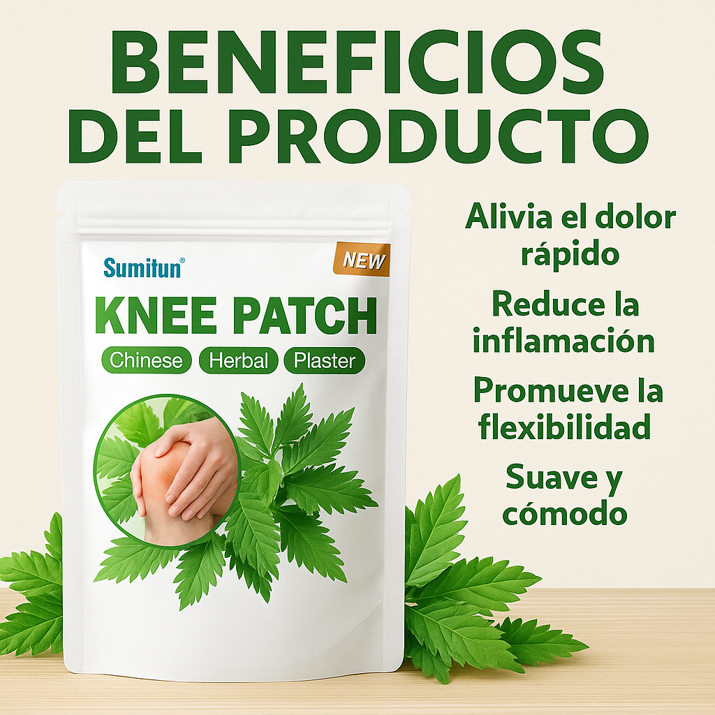RodiPatch - Parches Terapéuticos para Aliviar el Dolor de Rodillas