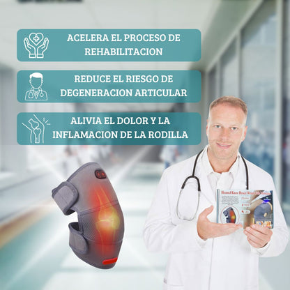 Rodiflex - Alivio Instantáneo con Calor y Masaje para tus Rodillas