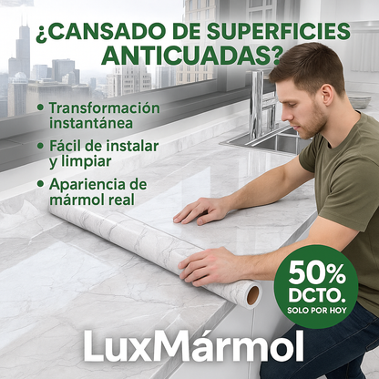 LuxMarmol - Renueva espacios con lujo inmediato