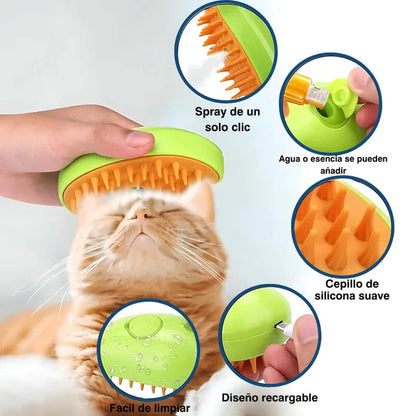 Pet Brush - Cepillo de Mascotas Elimina Pelo